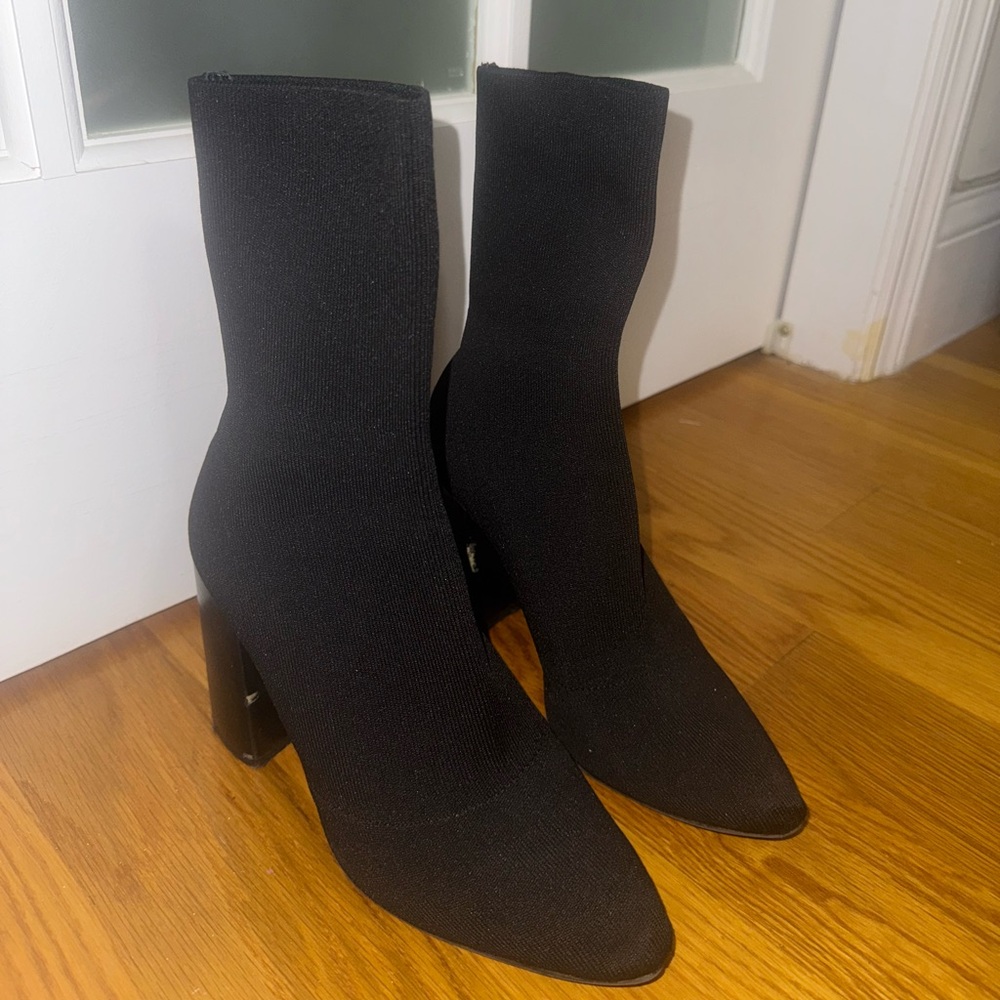 Topshop Black Ankle Boots